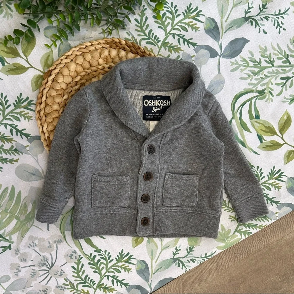 OshKosh B'gosh Charcoal Kids Sweater